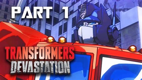 Transformers Devastation Walkthrough Part 1 Chapter 1 Megatron