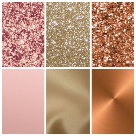 Rose Gold Champagne And Copper Wedding Colors Copper Wedding Colors