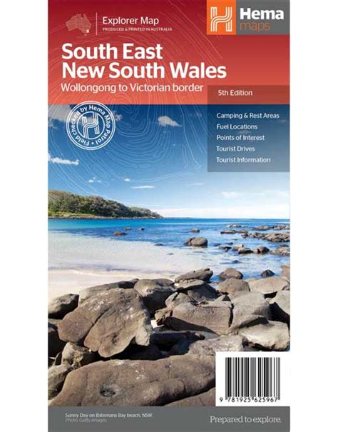 SOUTH EAST NEW SOUTH WALES MAP - AFN Fishing & Outdoors