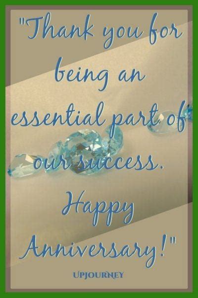 Happy Work Anniversary Wishes Quotes