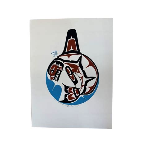 Original Painting - Killer Whale - Canadian Indigenous Art Inc.