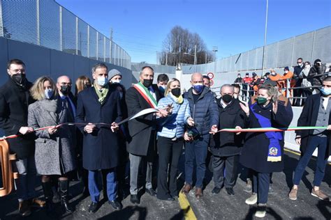 Inaugurato Il Nuovo Sottopasso Di Rovellasca Varesenews Foto