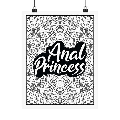 Anal Princess Adult Paint Party Canvas Etsy