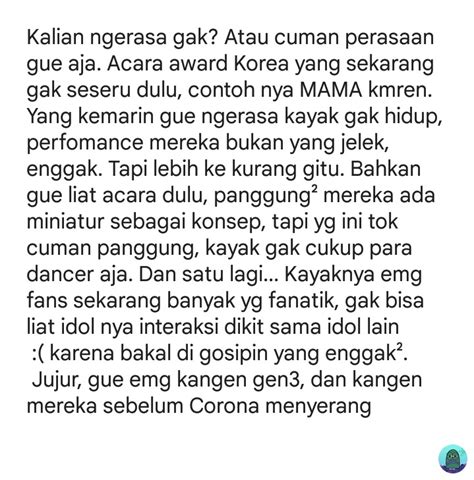 Tanyarl ㅡ Dilarang on Twitter CW K POP Gen3 banyak yang dah