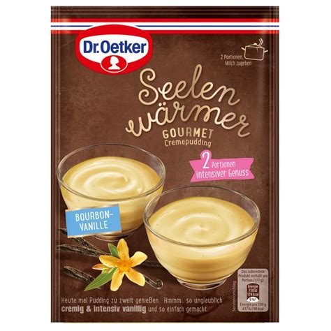 Dr Oetker Seelenw Rmer Gourmet Cremepudding Bourbon Vanille Jetz