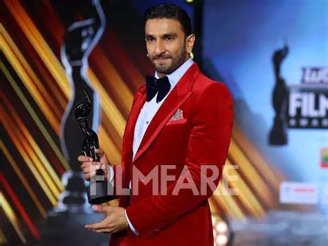 Wolf777news Filmfare Awards 2022 Ranveer Singh Wins Best Actor In A