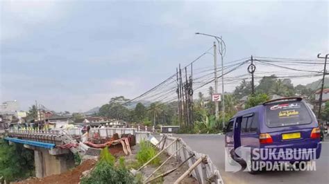 Progres Jembatan Pamuruyan Sukabumi Beralih Fokus Perbaikan Jembatan