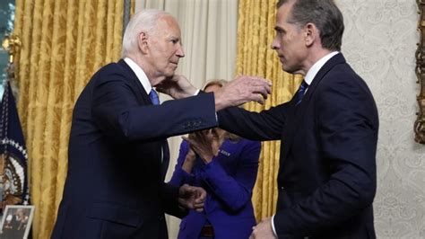 Joe Biden Begnadigt Sohn Hunter Der Us Pr Sident Der Sich Als