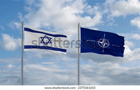 15 October 2023 Nato Israel Flags Stock Illustration 2375361653 ...