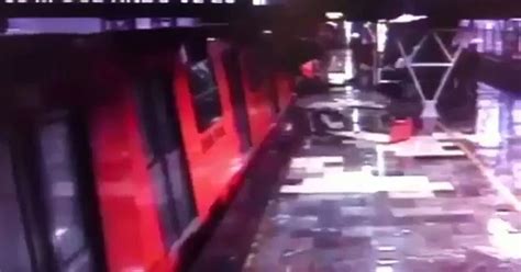 Video El Fuerte Choque De Trenes En Una Estación De México Df Infobae