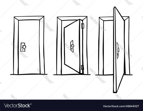 Simple Door Drawing