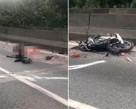 Caminhão trator atropela e mata casal de moto em Cubatão SP Santos e