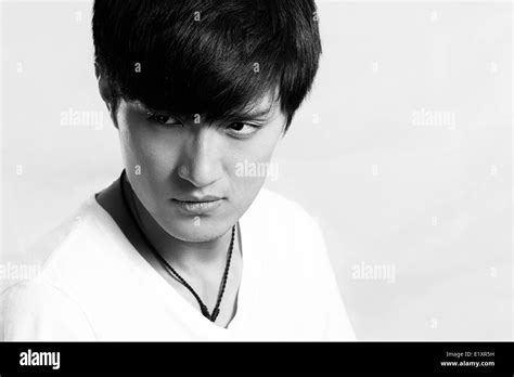 young man posing   cool stock photo alamy