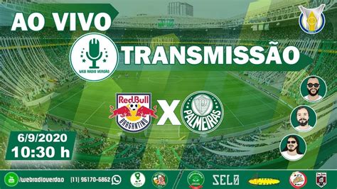 Ao Vivo TransmissÃo Bragantino X Palmeiras Campeonato Brasileiro