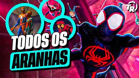 TODOS os ARANHAS do TRAILER de HOMEM ARANHA ATRAVÉS DO ARANHAVERSO