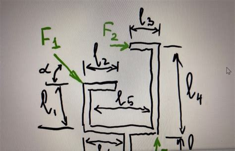 Solved Find Torque In Point A If F1 64 Kn F2 50 Kn F3