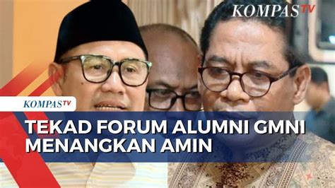 Resmi Nyatakan Dukungan Ke Amin Forum Alumni Gmni Bertekad Menangkan