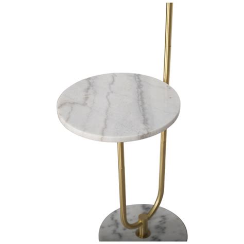 Temple And Webster Fay Marble Floor Lamp