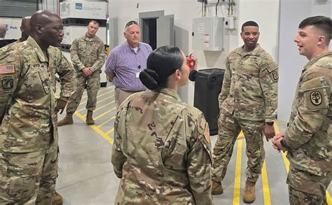 593rd Esc 53rd Trans Bn Command Teams Visit Armys Newest Aps