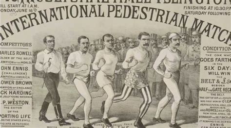 A Brief History of Pedestrianism: When Walking Was a Spectator Sport ...