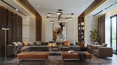 Luxury Living Room Behance