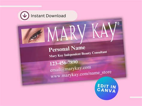 Mary Kay Business Cards