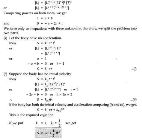 Ncert Solutions For Class Physics Chapter Units And Measurements