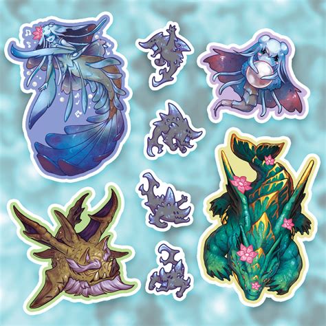 Ocean Creatures Sticker Pack - YouPads