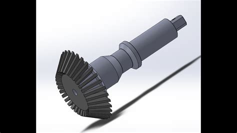 Solidworks Tutorial Bevel Gear In Solidworks S Youtube