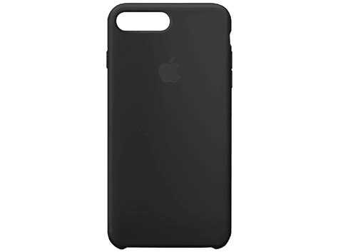 Apple Silicone Case Funda Para Iphone 8 Plus Y Iphone 7 Plus Tacto Suave Silicona Negro