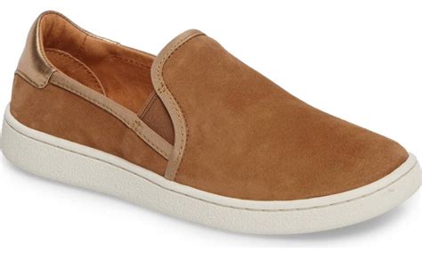 Shop These Ugg Slip-On Sneakers in Suede or Leather