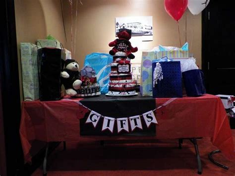 Michael Jordan Jumpman Baby Shower Party Ideas Photo 12 Of 23