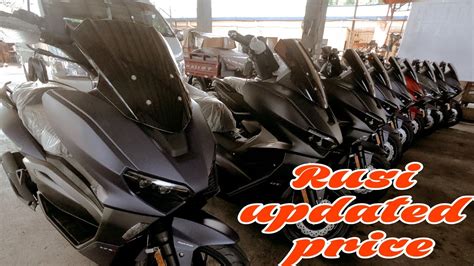 Rusi Motors Updated Price List No Downpayment YouTube