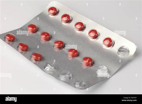 Medication in a blister pack Stock Photo - Alamy