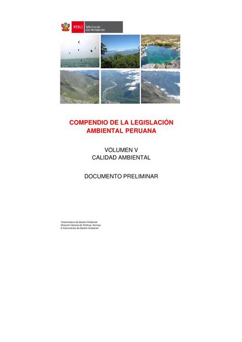 Pdf Compendio Leyes Ambient Ales Peru Dokumen Tips