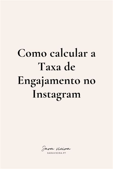 Como Calcular A Taxa De Engajamento No Instagram Passo A Passo