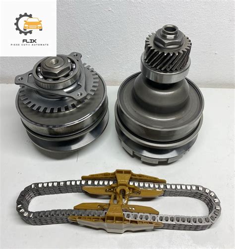 Set variatoare lanț cutie automată CVT JF017E Nissan Qashqai X Trail