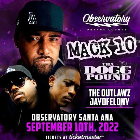 Mack 10 At The Observatory ⁣ Santa Ana La Hip Hop Events