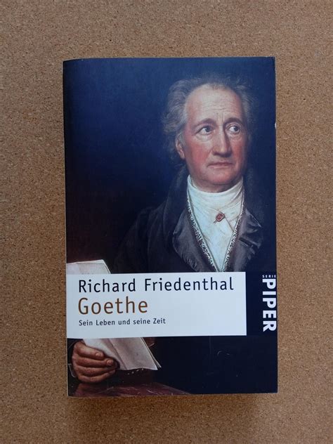 Goethe Sein Leben Und Seine Zeit Richard Friedenthal Kupindo