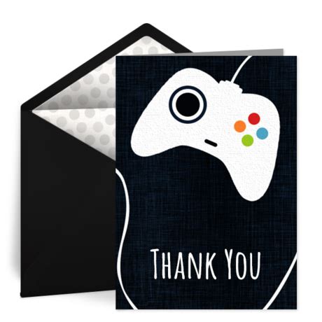 Game Controller Birthday Thanks Birthday Thank You Cards Free Ecards