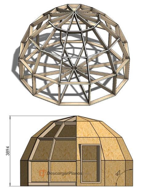 10 Planos de domos geodésicos PDF GRATIS