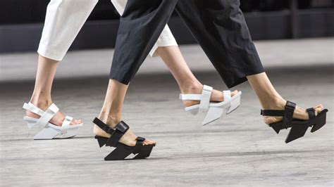 United Nude And Issey Miyake Team Up For Rock And Wrap Shoes