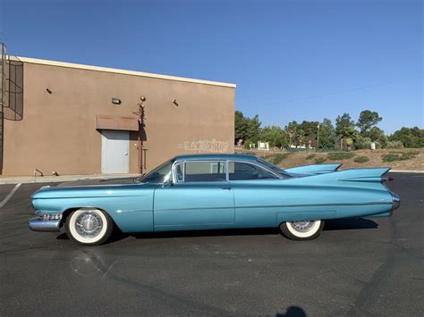 1959 Cadillac Coupe Deville Coupe Blue Rwd Automatic For Sale Photos Technical Specifications