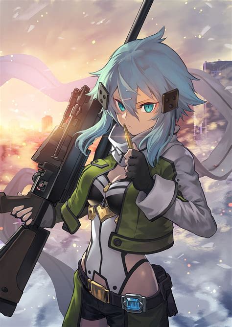 Sword Art Online Sinon Wallpaper