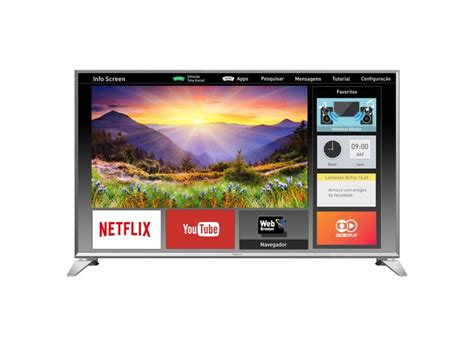 Smart Tv Tv Led Panasonic Viera Full Hd Netflix Tc Es B Hdmi