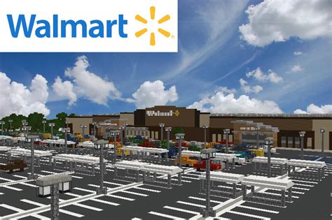 Walmart Store Minecraft Map