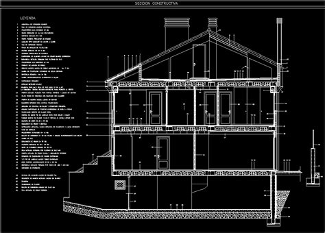 Cross Section Dwg Section For Autocad Designs Cad