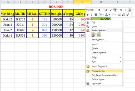 CÁCH ẨN CÔNG THỨC TRONG EXCEL CỰC KỲ ĐƠN GIẢN