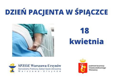 Spzoz Warszawa Ursyn W Dzie Pacjenta W Pi Czce