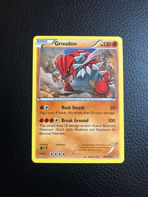 Xy Primal Clash Groudon Rare Ab Kaufen Auf Ricardo